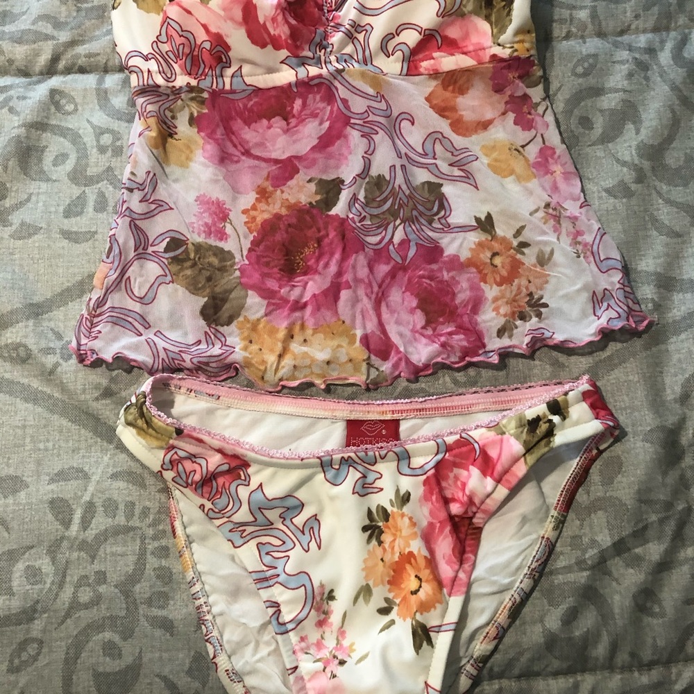 Floral tankini